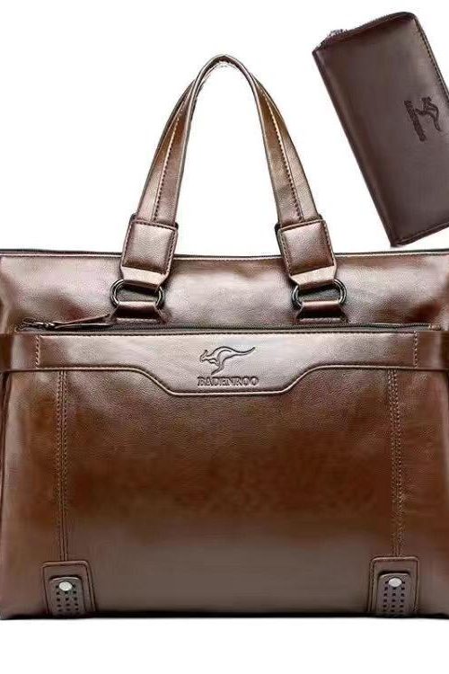 Leather Kangaroo Bag